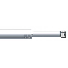 Коаксиальная труба с наконечником диам. 60/100 мм, общая длина 1100 мм, выступ дымовой трубы 350 мм - антиоблединительное исполнение Baxi (KHG71413611)